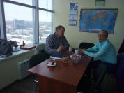 Переговоры с руководителем Казахского центра "АЗАМАТ"