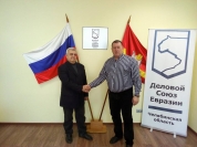 Новый этап сотрудничества. С цленом ЦК Всероссийского Азербайджанского Конгресса Э.Бадалбейли