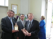 Министр промышленности Челябинской области (ныне Глава Челябинска) Е.Н.Тефтелев и И.Н.Лашманов