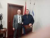 C Президентом ЮУТПП Ф.Л.Дегтярёвым