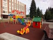 Детский городок построенный при нашем участии