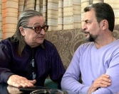 заслуженный артист России В.И.Ярушин и скульптор А.Старцев