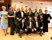 На церемонии вручения премии "Человек года"-2018