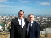 И.Лашманов и С.Авдеев. Под нами столица Дагестана