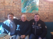 С выдающимся хоккеистом А.З.Картаевым