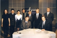 Представители Движения "Развитие" с генералом армии Пограничных войск А.И.Николаевым