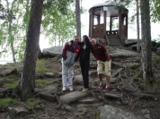 Певица Е.Рассказова,Д.Г.Иванов и В.И Сынгаевский