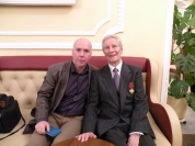 С легендой театра и кино Народным артистом России Г.Г.Юхтиным