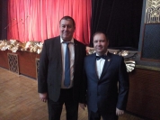 На церемонии вручения премии "Человек года"-2018. Лашманов.И.Н. и Колобов С.Е.