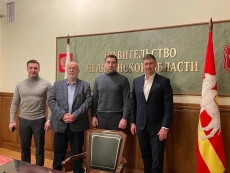 Встреча в Правительстве Челябинской области.